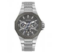 Guess Watches Guess Gents Indy Gunmetal Stainless Steel Watch