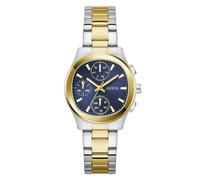 Guess Watches Guess Ladies Birdie Blue Dial Two Tone Stainless Steel Watch