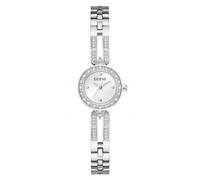 Guess Watches Guess Ladies Cassidy Silver Dial Crystal Stainless Steel Watch