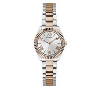 Guess Ladies' Silver Dial Two Tone Rose Bracelet Watch