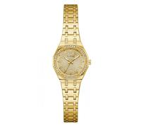 Guess Watches Guess Ladies Pixie CZ Dial Gold Tone Stainless Steel Watch