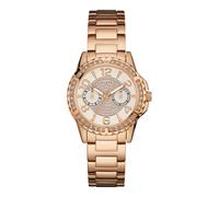 Guess Watches Guess Ladies Sassy Rose Gold Bracelet Stone Set Watch