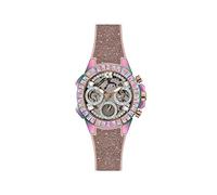 GUESS Watches Ladies Bombshell Womens Analogue Quartz Watch with Silicone Bracelet GW0313L4