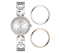 GUESS Watches Ladies Empower Womens Analogue Quartz Watch with Stainless Steel Bracelet GW0693L1