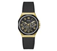 GUESS Watches Ladies Glaze Womens Analogue Quartz Watch with Leather Bracelet GW0753L4