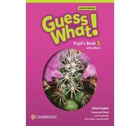Guess What! British English Level 5 Pupil's Book with eBook Updated