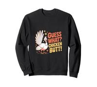 Guess What Chicken Butt Classic Kids Joke Design Sweatshirt