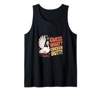 Guess What Chicken Butt Classic Kids Joke Design Tank Top