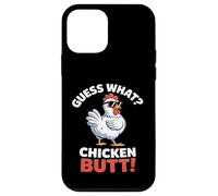 Guess What Chicken Butt Funny Chicken Meme Case for iPhone 12 mini