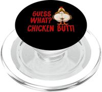 Guess What Chicken Butt Funny Meme Silly Chicken Joke Humor PopSockets PopGrip for MagSafe