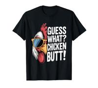 Guess What Chicken Butt Value Graphic T-Shirt