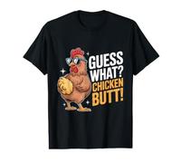 Guess What Chicken Butt Value Graphic T-Shirt
