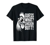 Guess What Chicken Butt Value Graphic T-Shirt