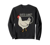 Guess What Chicken Farm Pet Chick Eggs Kids Mens Womens Sweatshirt