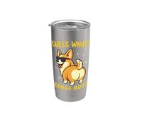 Guess What Corgi Butt Stainless Steel Insulated Tumbler