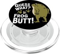 Guess What Frog Butt Funny Frogs Costume Adult PopSockets PopGrip for MagSafe