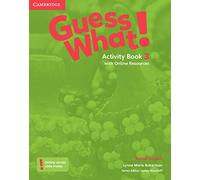 Guess What! Level 3 Activity Book with Online Resources British English