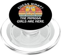 Guess What? Mimosa Girls Are Here - Retro Brunch Party Squad PopSockets PopGrip for MagSafe