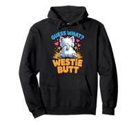 Guess What Terrier Dog Pet Animal West Highland Westie Pullover Hoodie