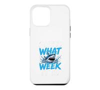 Guess What Week it is - Cool Cartoon Shark Graphic Case for iPhone 12 Pro Max
