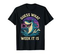 Guess What Week It is Cool Shark Ocean T-Shirt