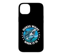 Guess What Week It Is - Shark Lover Ocean Marine Biology Case for iPhone 14 Plus