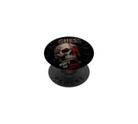 Guess What's The Secret Vintage Mystery Skull Butterfly Tee PopSockets Adhesive PopGrip