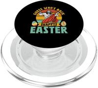 Guess Who Back Is Frohe Osterfest Easter Egg PopSockets PopGrip for MagSafe
