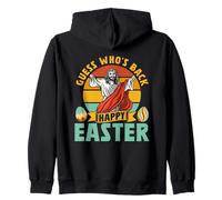 Guess Who Back Is Frohe Osterfest Easter Egg Zip Hoodie