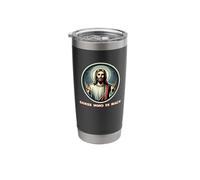 Guess Who is Back Jesus Joke Christian Funny Easter Party Stainless Steel Insulated Tumbler