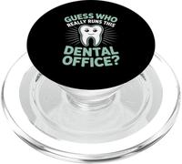 Guess Who Really Runs This Dental Office Dental Assistant PopSockets PopGrip for MagSafe