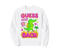 Guess Whos Back Back Again Cute Alligator School Front Back Sweatshirt