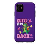 Guess Whos Back To School Dragon Student Teacher Welcome Case for iPhone 11