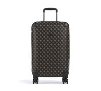 Guess Wilder 4 wheels Trolley 64 cm with expansion pleat brown