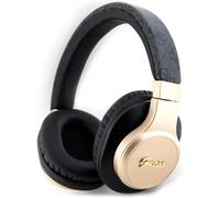 GUESS Wireless On-Ear Headphones GUBH604GEMK 4G Script Bluetooth Black