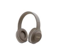 Guess Wireless Headphones with Classic Gold Logo Brown - GUBHV21SFGSW