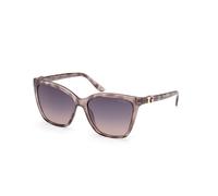 Guess Woman GU00191 20B Sunglasses Injected Grey Smoke Squared Normal