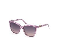 Guess Woman GU00191 80Z Sunglasses Injected Lilac Squared Normal