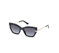 Guess Woman GU00216 01B Sunglasses Injected Black Smoke Squared Normal