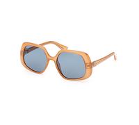 Guess Woman GU7862 59V Sunglasses Plastic Beige Blue Geometric Normal