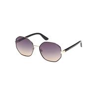 Guess Woman GU7880-H 05B Sunglasses Metal Black Smoke Geometric Normal Shaded