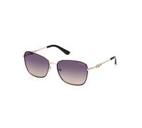Guess Woman GU7884 33B Sunglasses Metal Gold Smoke Butterfly Normal
