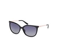 Guess Woman Guess GU00150-H 01D Sunglasses Injected Black Smoke Squared Polarized