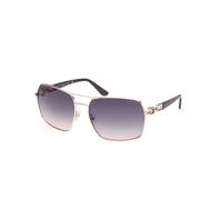 Guess Woman GU00159 28W Sunglasses Metal Gold Blue Squared Normal