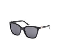 Guess Woman Guess GU00191 01A Sunglasses Injected Black Smoke Squared Normal