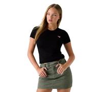 Guess Woman's T-Shirt Slim FIT T-Shirts SS CN MINI Triangle TEE L