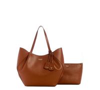 GUESS Women Amorette 2 in 1 Tote Shopper Bag, Cognac, Taglia unica