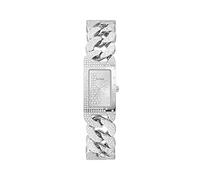 GUESS Women Analogue Quartz Watch with Stainless Steel Strap GW0298L1