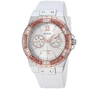 GUESS Women Analog Multifunction Watch with Silicone Strap U1053L2