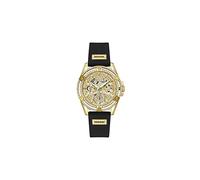 GUESS Women Analog Quartz Watch with Silicone Strap GW0536L3